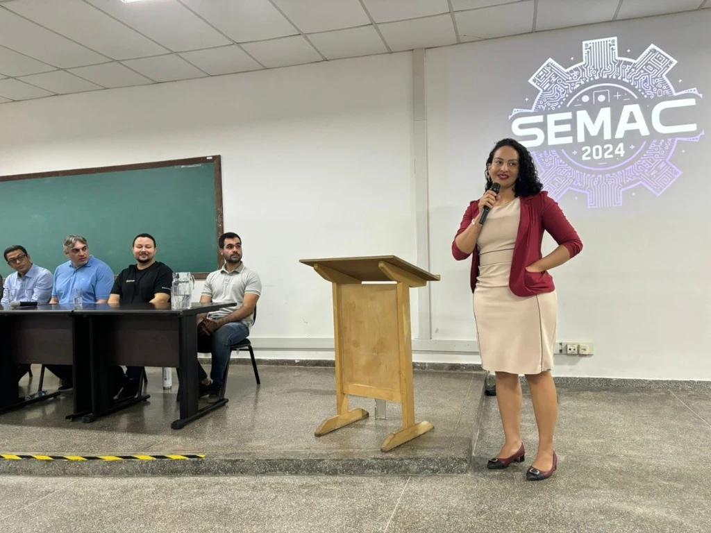 Palestra e conferência realizada na SEMAC